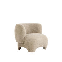 SESSEL Zenica Braun 80/80/71 cm - Braun, Holz (80/71/80cm) - Light & Living