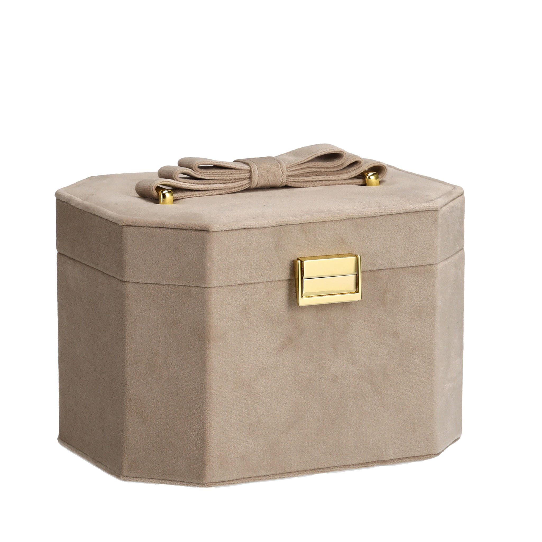 SCHMUCKKÄSTCHEN Gifftino - Beige, Holzwerkstoff (19.5/16.5/15cm) - home&you
