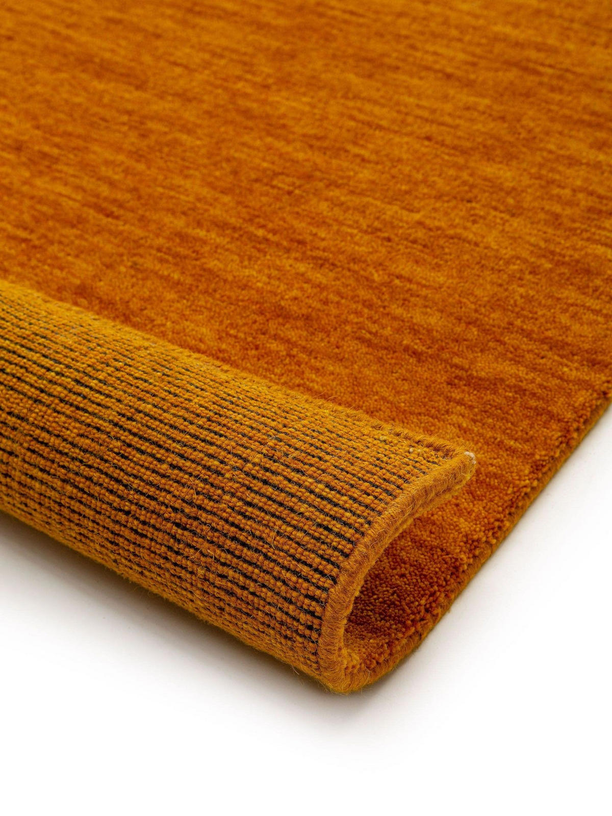 WOLLTEPPICH-LÄUFER Jamal Gelb 70x200 cm - Gelb, Textil (70/1cm) - KUNSTLOFT