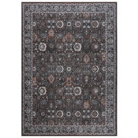 TEPPICH RITZ Dunkelgrau 120/170 cm - Dunkelgrau, Textil (120/170cm) - Tapiso