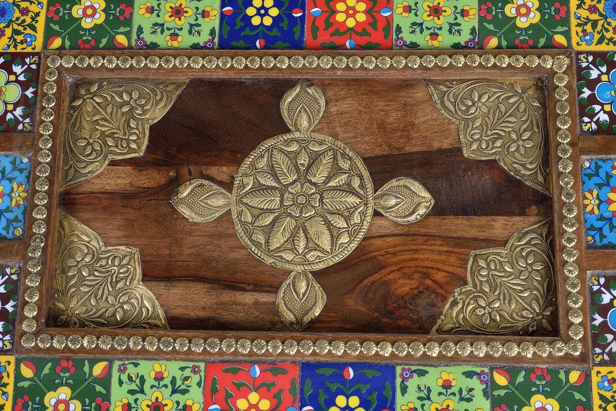 COUCHTISCH aus Palisander - Braun, Holz (120/60/45cm) - Giner y Colomer