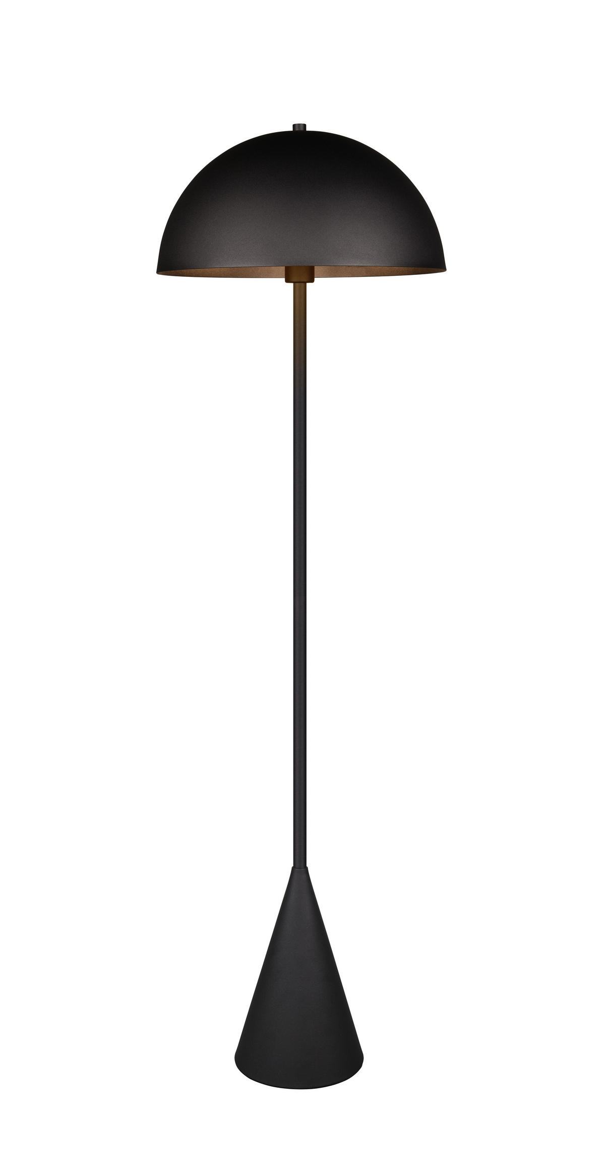 STEHLAMPE ALFIE - Schwarz - 40/40/130 cm - Schwarz, Metall (40/40/130cm) - Trio Leuchten