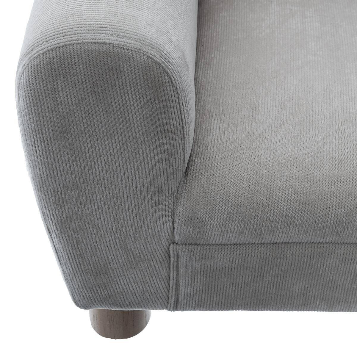 KINDERSESSEL Katrze - Grau, Textil (44/43/52cm) - Atmosphera for kids