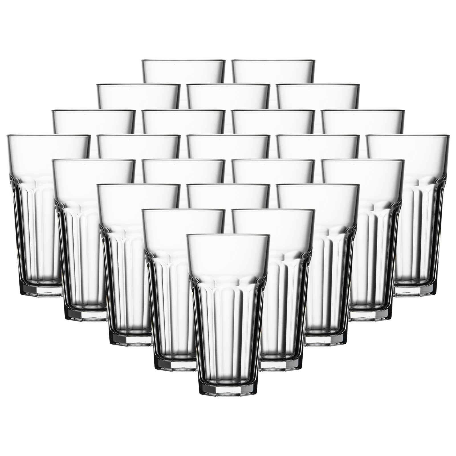 LONGDRINKGLÄSER Casablanca transparent 475 ml 24er Set - Transparent, Glas (475L) - Pasabahce
