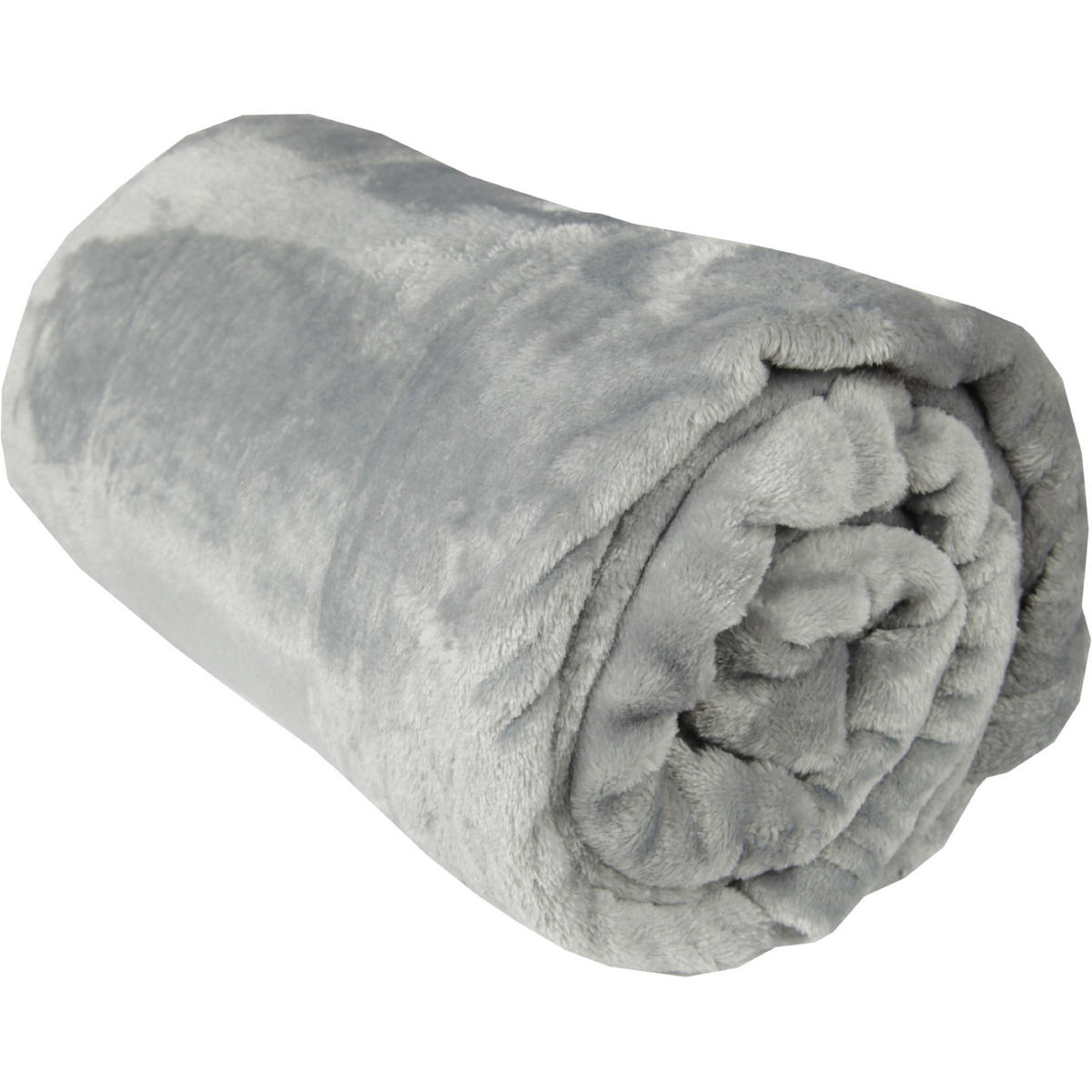 KUSCHELDECKE "Celina" Grau 210x280 cm - Grau, Textil (210/34cm)