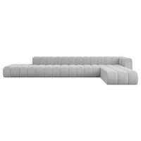 ECKSOFA modulares Sofa Zuvon-L3 - 478x177x70 cm Grau - Grau, Holzwerkstoff/Textil (478/177cm) - ALTDECOR
