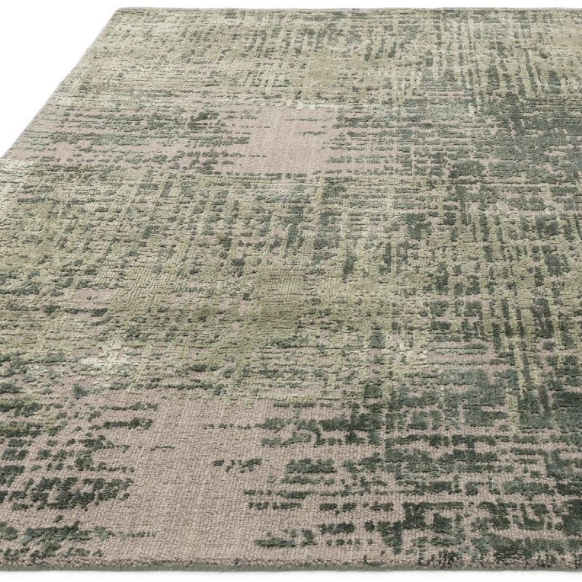TEPPICH Moderner für Wohn- und Schlafzimmer MILANO Grün 200 x 290 cm - Grün, Naturmaterialien (200/290cm) - Novatrend