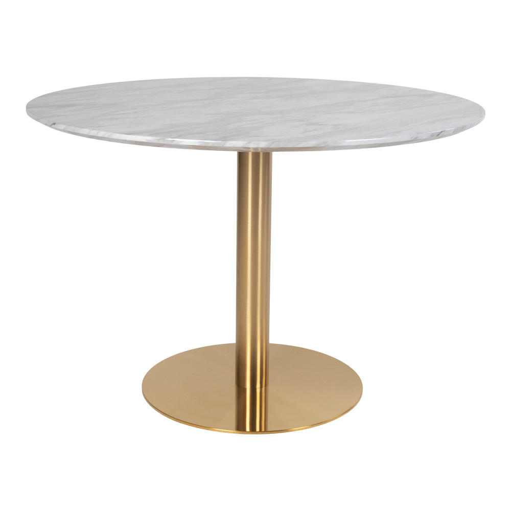 ebuy24 Esstisch Gold 110x75x110 cm