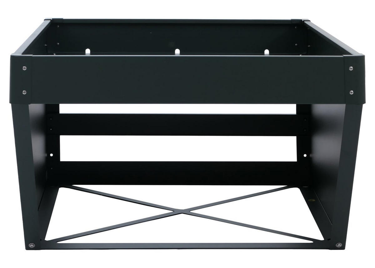 MÄHROBOTER-GARAGE mit Pflanzkasten 40x60x70cm Grün - Grün, Metall (60/40/70cm) - PROREGAL