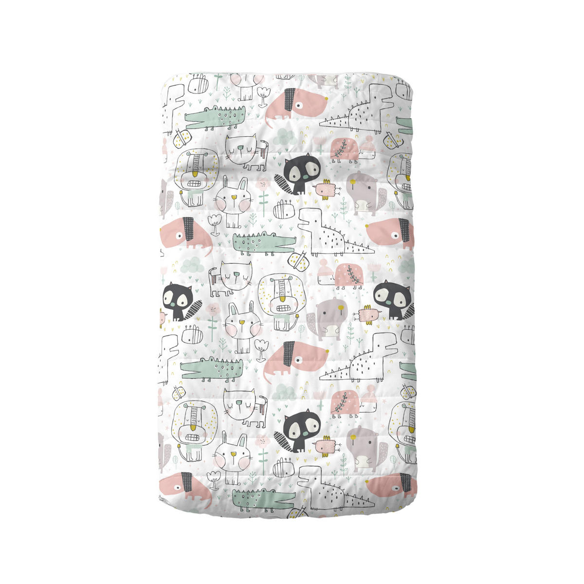 TAGESDECKE best buddies 100x130 cm (kinderbett) mehrfarbig - Multicolor, Textil (100/130cm) - Happy Friday