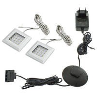 LED-BELEUCHTUNG - Weiß - Silberfarben, Metall (1/1/1cm) - home24