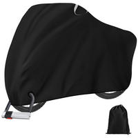 FAHRRADABDECKUNG Wasserdicht 200 x 110 x 90 cm - Schwarz, Textil (110/90/200cm)
