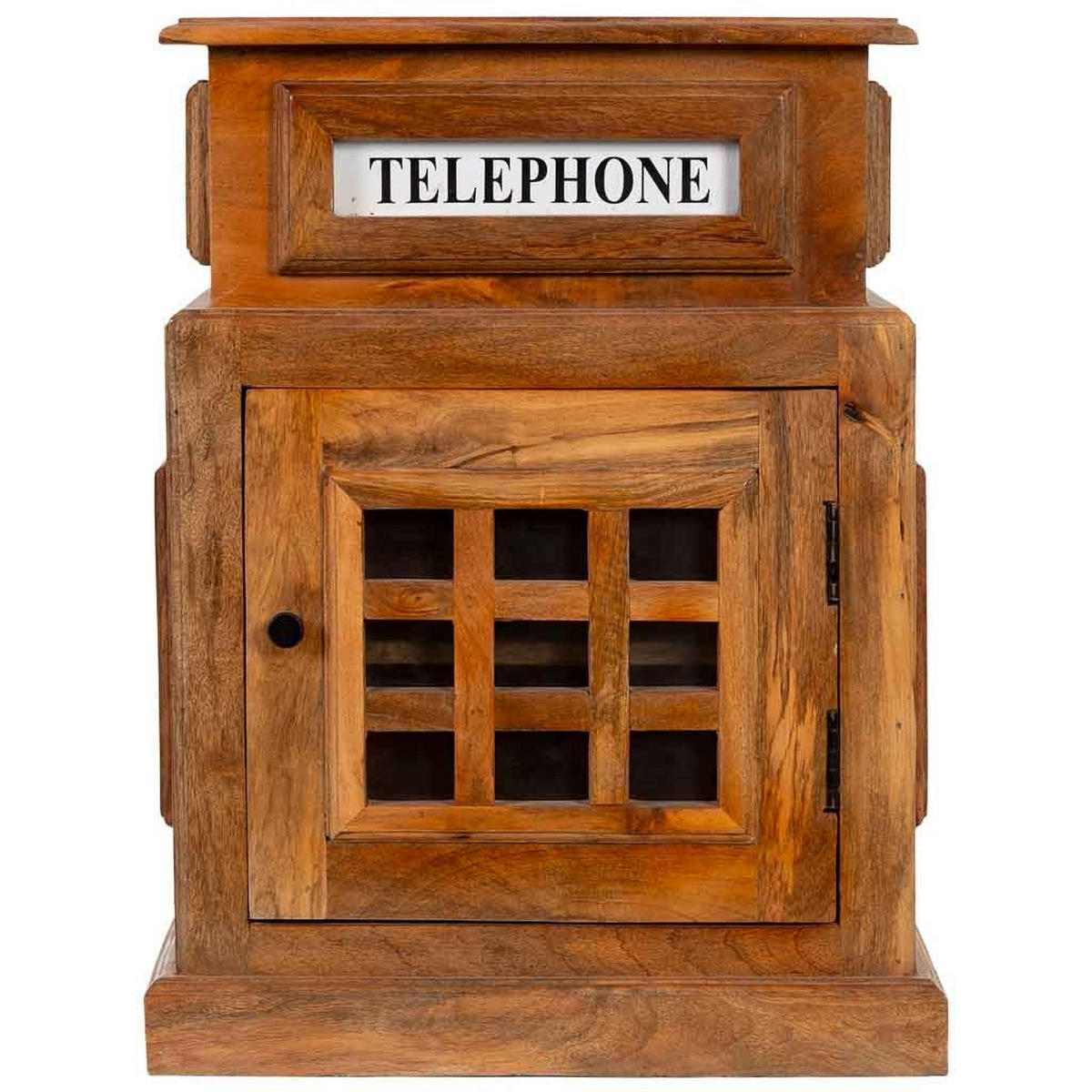 WEINREGAL, braun, 51x38x71cm - Braun, Holz (51/71/38cm) - Wanderlust