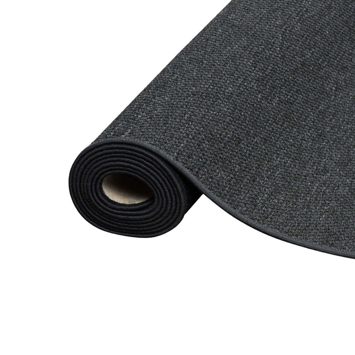 LÄUFER TEPPICH BENTZON FLACHGEWEBE - Anthrazit, Textil (100/300cm) - Snapstyle