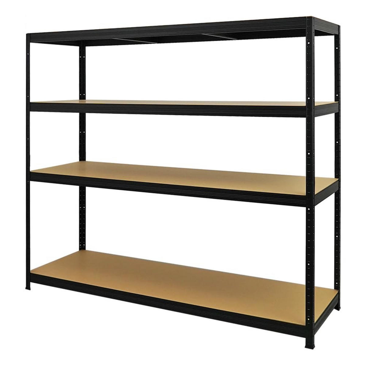 SCHWERLASTREGAL Giant Elephant 2er-Set mit 2x 160x180x60 cm Fachlast 200 kg Schwarz - Schwarz, Metall (360/160/60cm) - PROREGAL