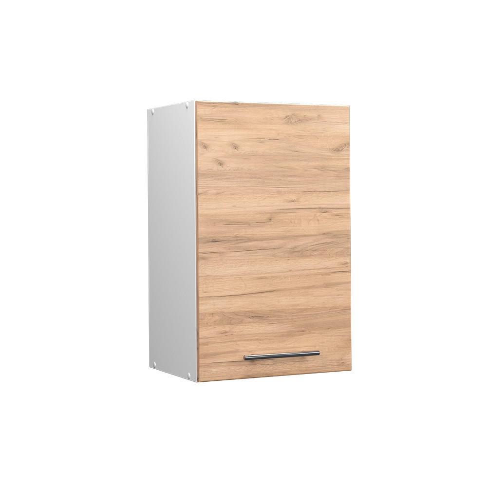 VÄGGSKÅP Fame-Line Goldkraft ek 45 cm Honungsek, Vit 72/45/34.1 cm