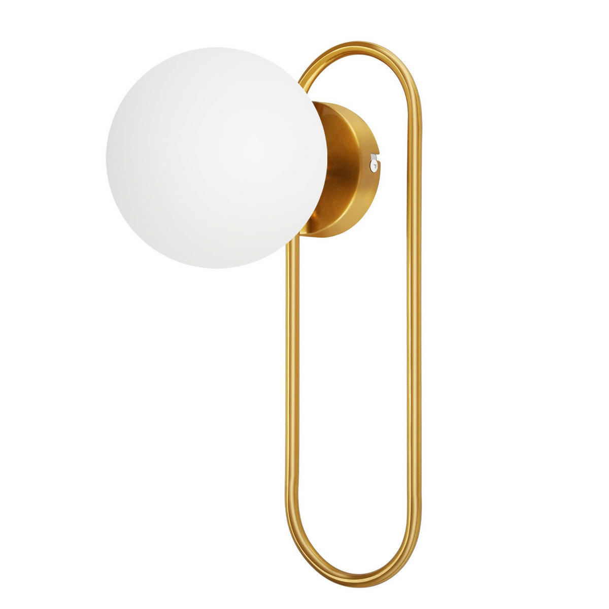WANDLEUCHTE Marvelli - Goldfarben, Metall (34.5/18/16cm) - Nettlife