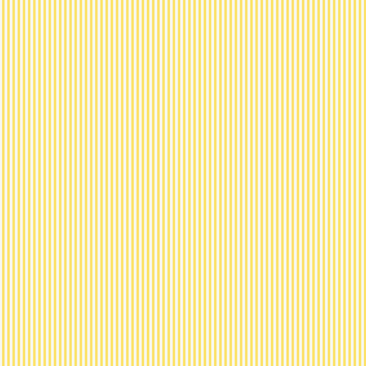 VLIESTAPETE - Streifenliebe Zitronengelb - Gelb, Papier/Kunststoff (1000/1000cm) - Joules