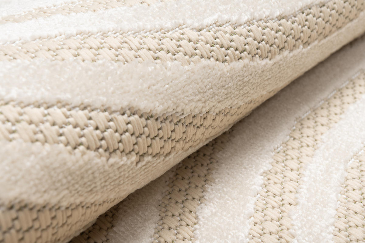 TEPPICH PATIO Creme 240/330 cm - Creme, Kunststoff (240/330cm) - Tapiso