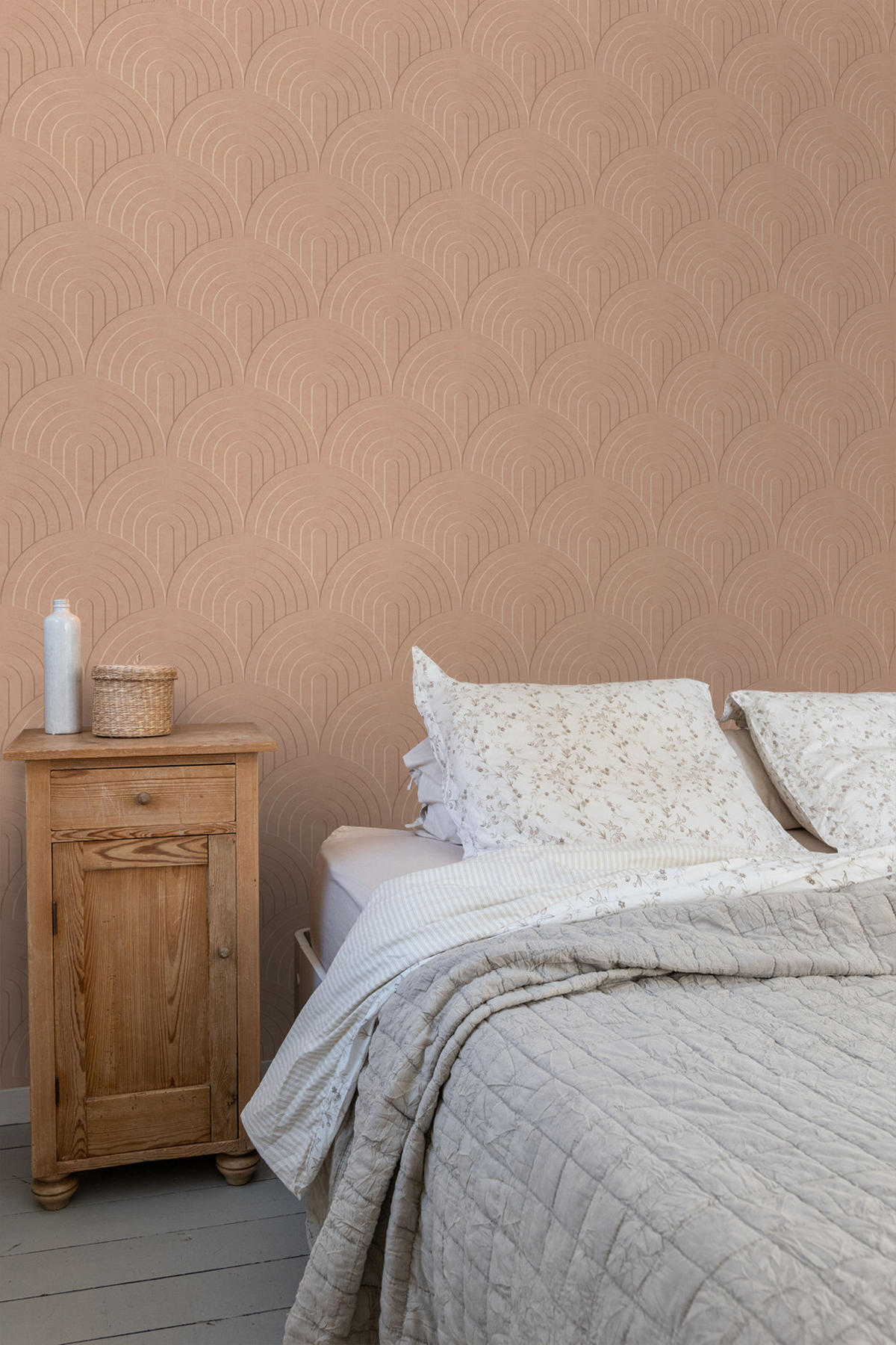 TAPETE 3D Muster 53 cm x 10.05 m - Pink, Papier (53/1000cm) - ESTAhome