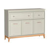 KOMMODE WINDSOR W-1 - Creme, Holzwerkstoff (136/100/41cm) - Meblini