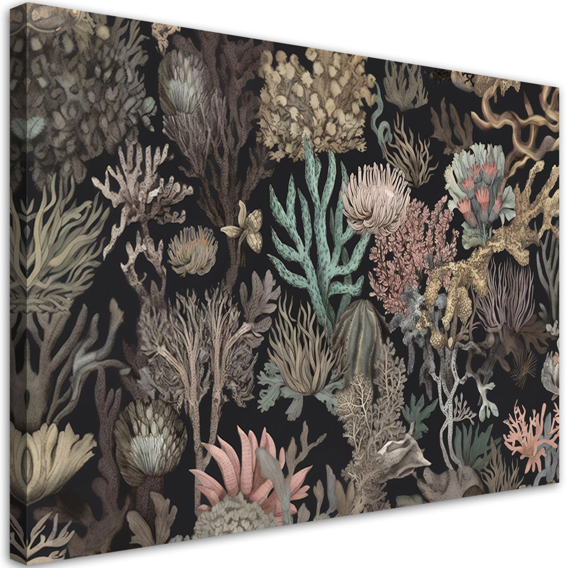 KUNSTDRUCK Bunt 100/70 cm - Multicolor, Textil (100/70cm) - KUNSTLOFT