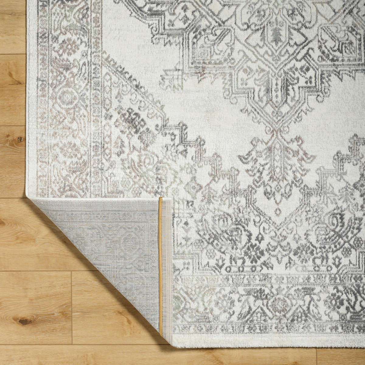 VINTAGE-TEPPICH 80/220 cm Grau - Hellgrau, Textil (80/220cm)
