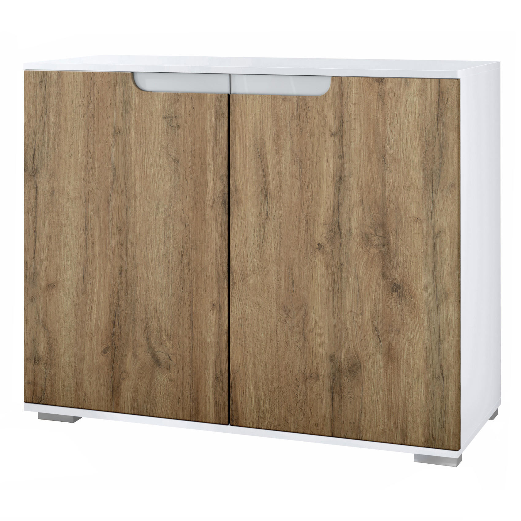KOMMODE Sylt Eiche Wotan - Eiche Wotan, Holzwerkstoff (92.5/75.5/35cm) - Vladon
