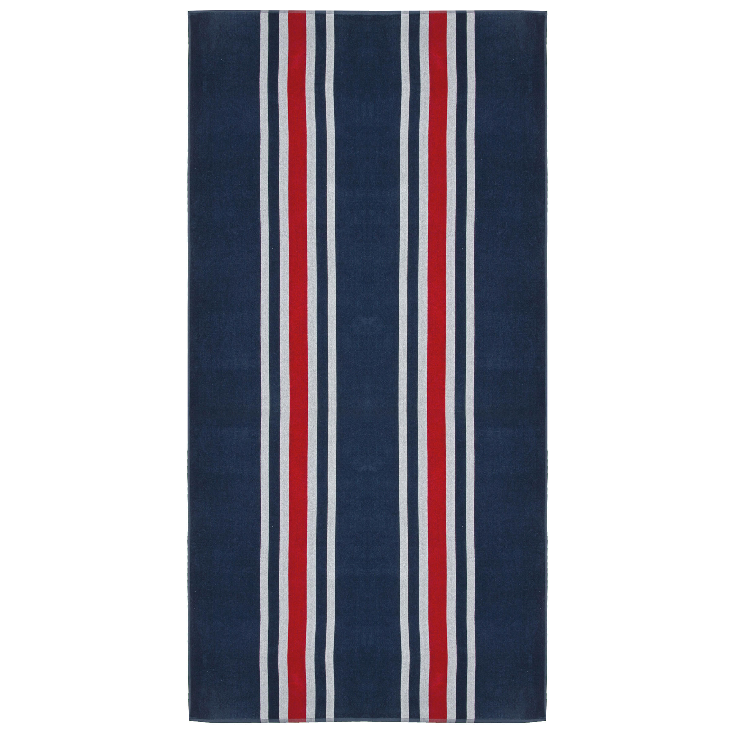 STRANDTUCH, 100x200 cm, 100% Baumwolle, Blau - Multicolor, Textil (100/200cm) - Zollner