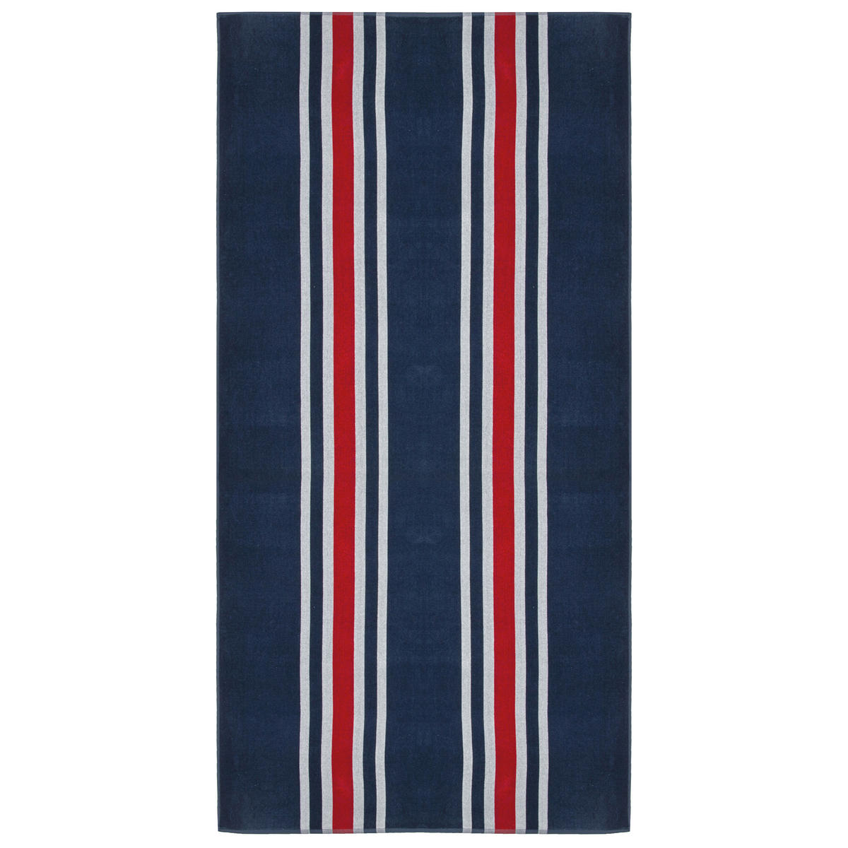 STRANDTUCH, 100x200 cm, 100% Baumwolle, Blau - Multicolor, Textil (100/200cm) - Zollner