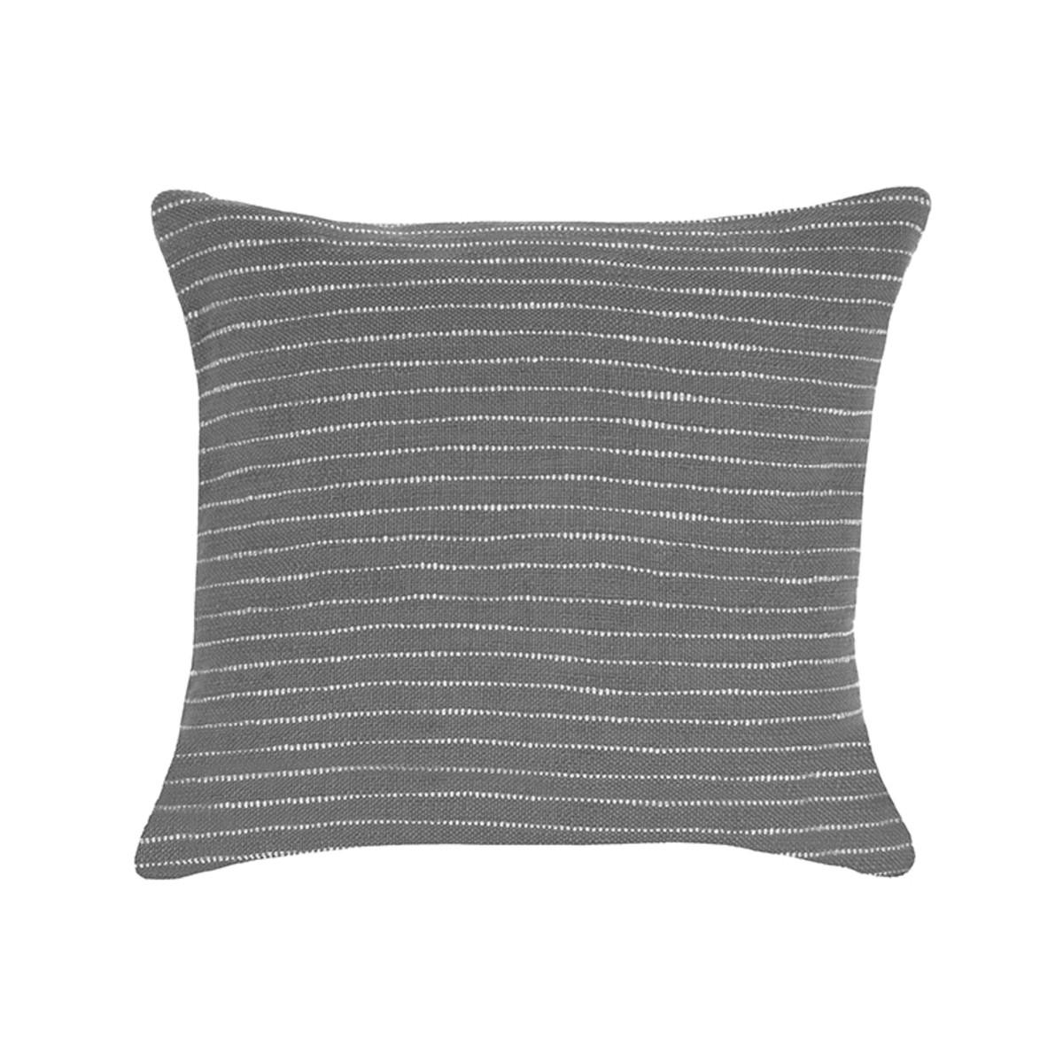 DEKOKISSEN gewebt grau 15/45/45 cm - Grau, Textil (45/15cm) - LABEL51