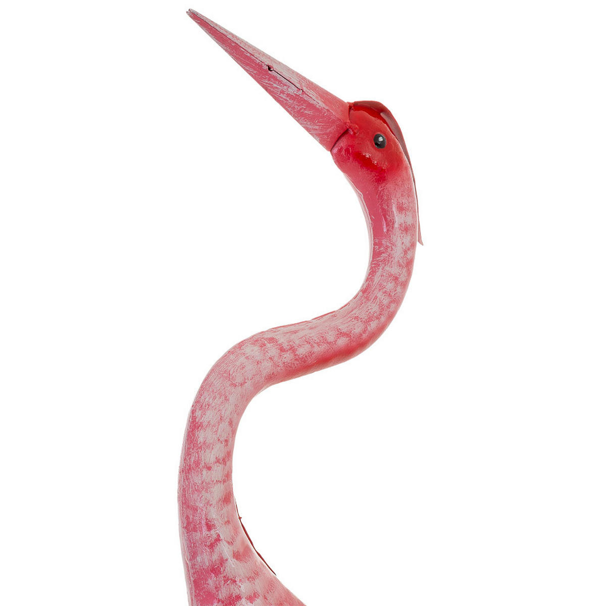 FIGUR aus metall 26x20x92cm - Rot, Metall (26/92/20cm) - Wanderlust