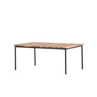 GARTENCOUCHTISCH PENH Braun 65x100x40 cm - Braun, Holz (100/65/40cm) - FURNLUX