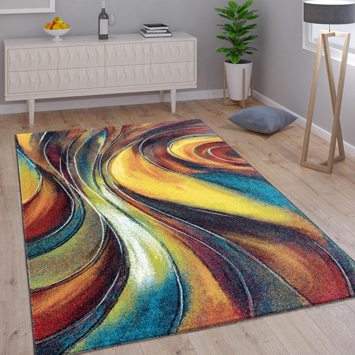 KINDERTEPPICH 80/150 cm Canvas 902 - Multicolor, Kunststoff (80/150cm) - Paco Home