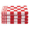 GESCHIRRTÜCHER, 4er-Set, 50x50 cm, 100% Baumwolle, Rot - Rot, Textil (50/50cm) - Zollner