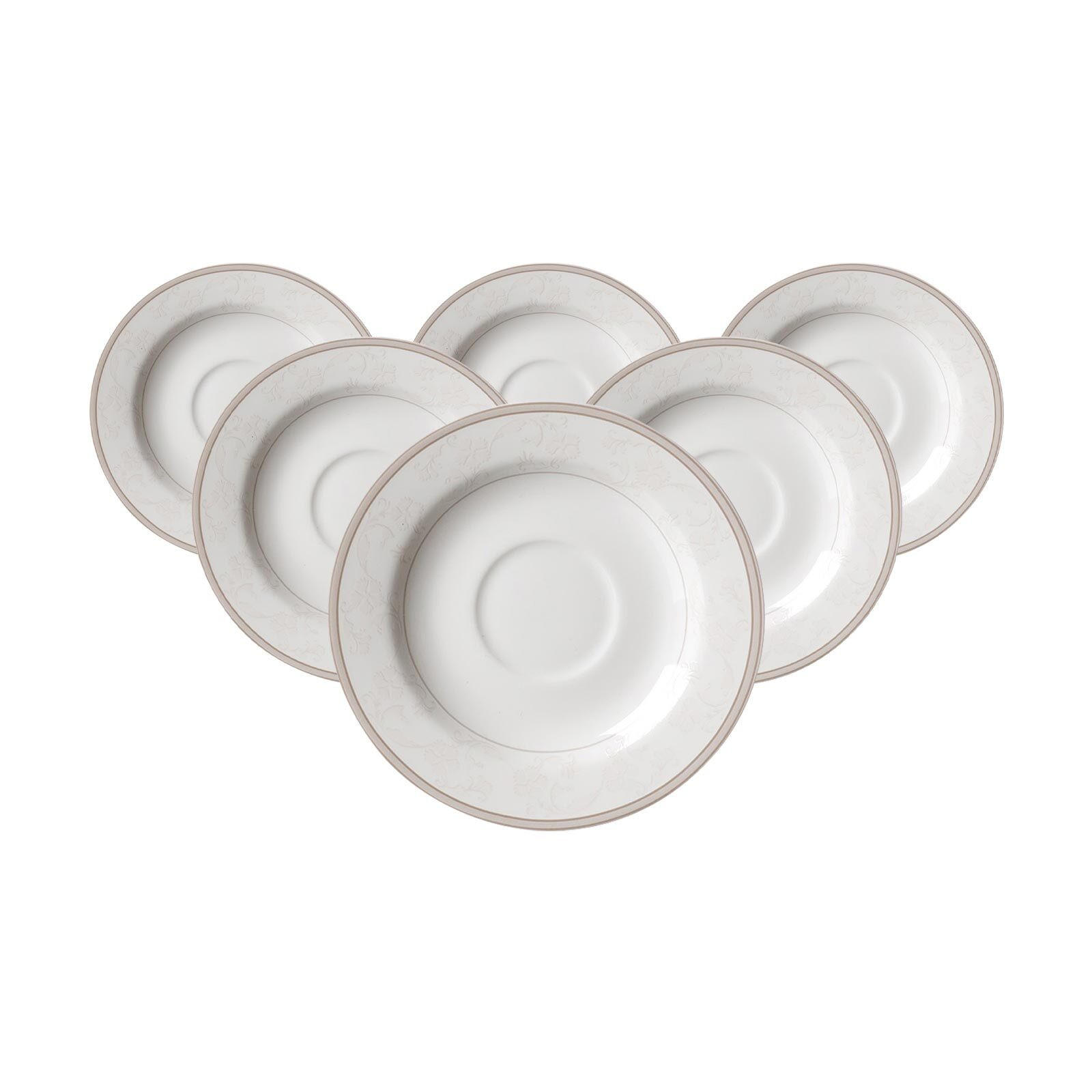 ESPRESSOUNTERTASSEN Isabella beige ø 13 cm 6er Set - Beige, Keramik (13cm) - Ritzenhoff Breker