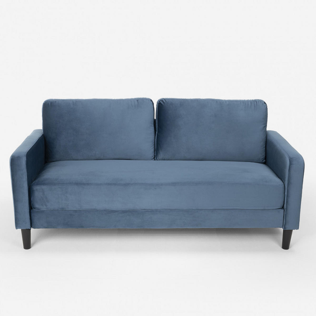 3-SITZER aus Portland-Stoff - Blau - Blau, Textil (175/86/75cm) - Pasmara