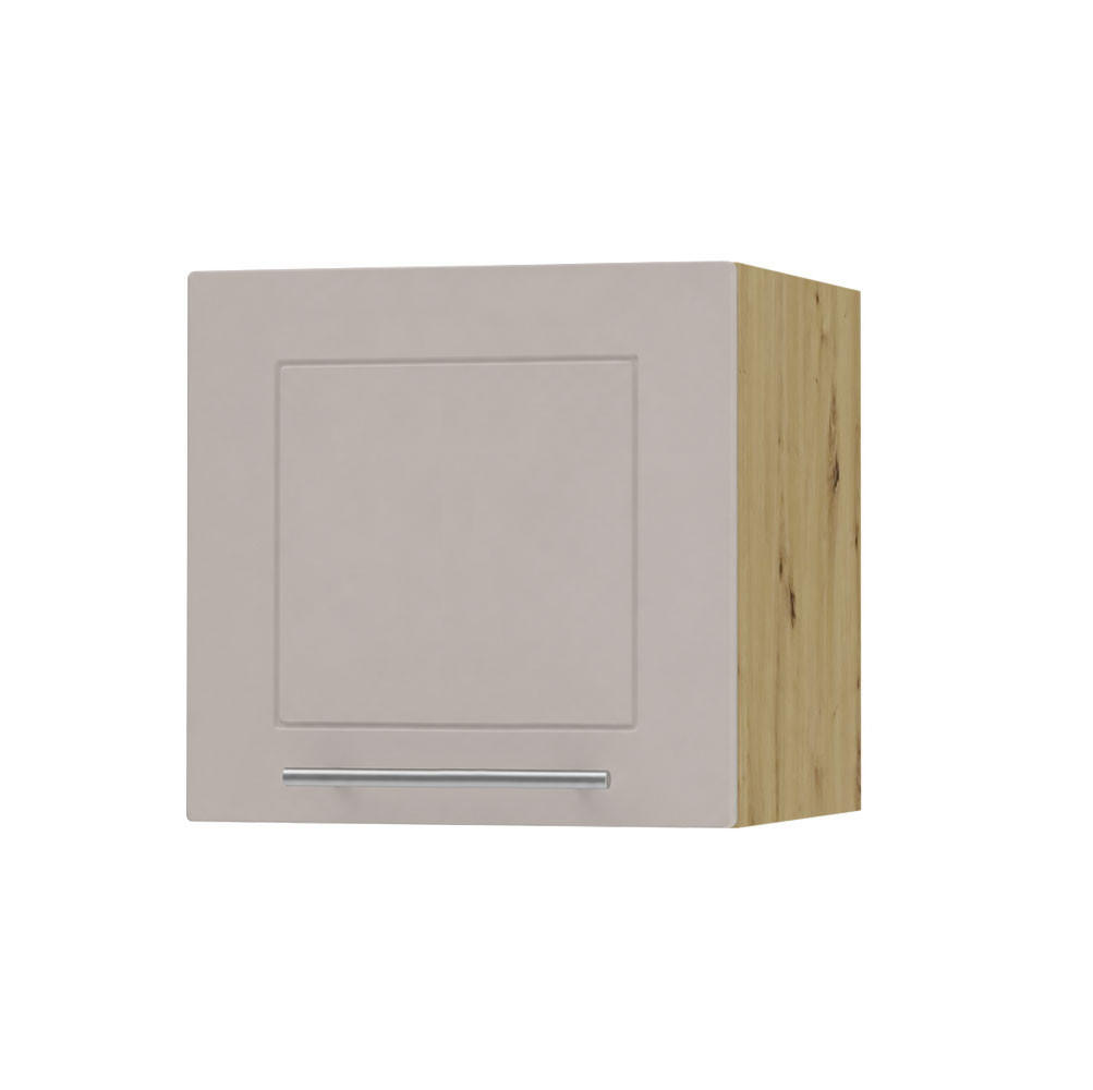 KLAPPHÄNGESCHRANK Kvantum W4B/40 Eiche Artisan / Kaschmir Matt 40 / 32,5 / 36cm - Kaschmir/Eiche Artisan, Holz/Holzwerkstoff (40/36/32.5cm) - Feldmann-Wohnen