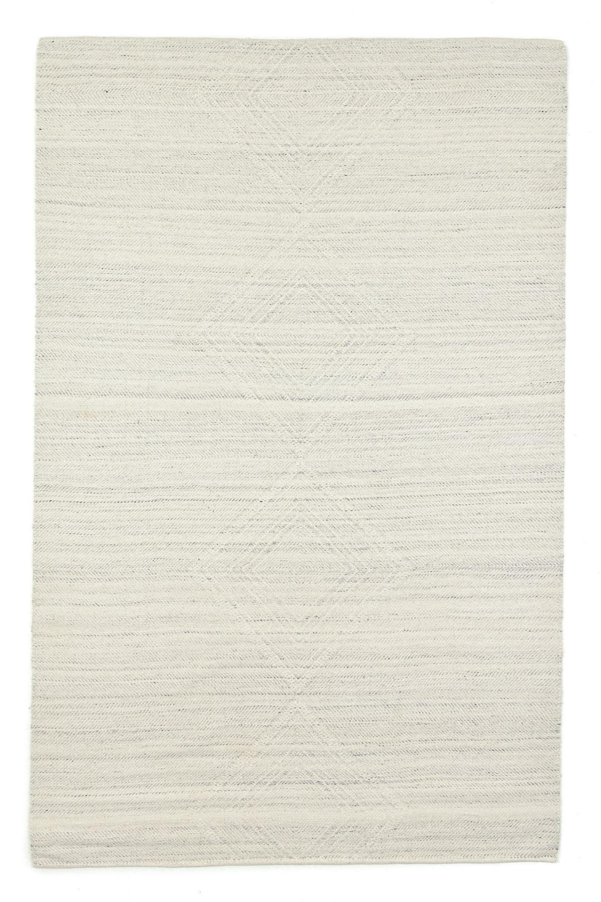 FLACHWEBETEPPICH Stilvoller Kelim, passt in jeden Raum 190x290 cm - Grau, Textil (190/290cm) - Rug and Roll