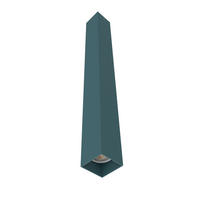 DECKENLEUCHTE Cube H60 - Blau, Metall (6/6/60cm) - Lumicom