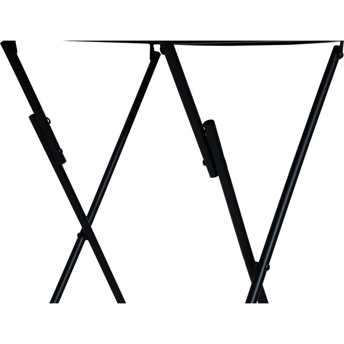 GARTENTISCH Levi - Braun - 62/43/69,5 cm - Braun, Metall (62/43/69cm) - Lesli Living