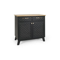 SIDEBOARD - Schwarz, Holz (90/90/50cm) - MSL wooden furniture