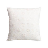 KOPFKISSENBEZUG Faris ecru 45/45 cm - Ecru, Textil (45/45cm) - Homla