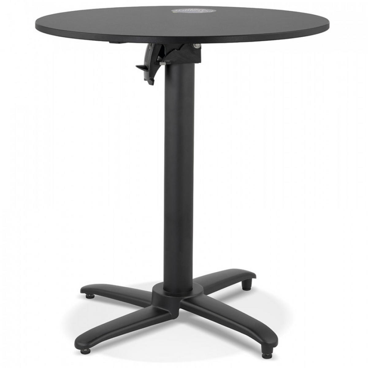 ESSTISCH Schwarz 68x68x74,6 cm - Schwarz, Holz/Metall (68/68/74.6cm) - AlterEgo