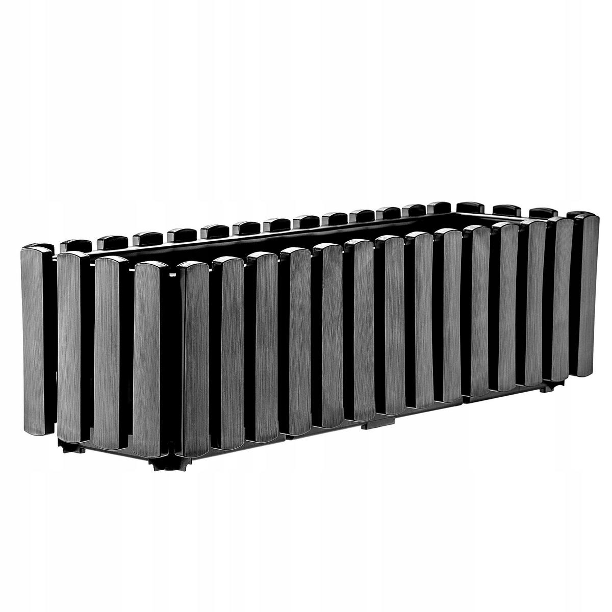 BALKONKASTEN 60 cm, Anthrazit - Anthrazit, Kunststoff (18/58cm) - KADAX