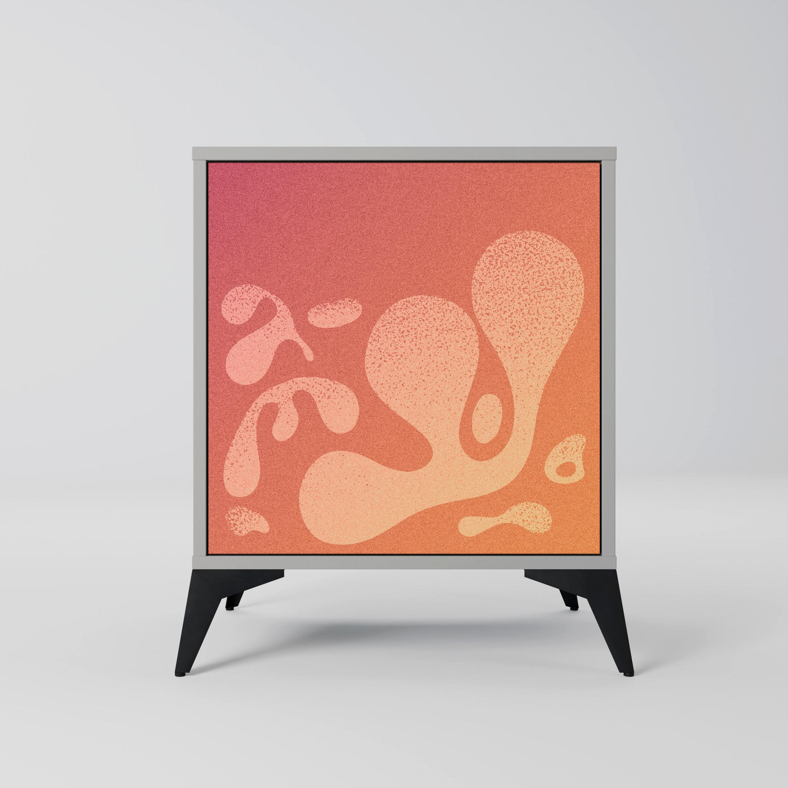 SpaceRebels Sideboard Grau 57.5x70.5x42 cm
