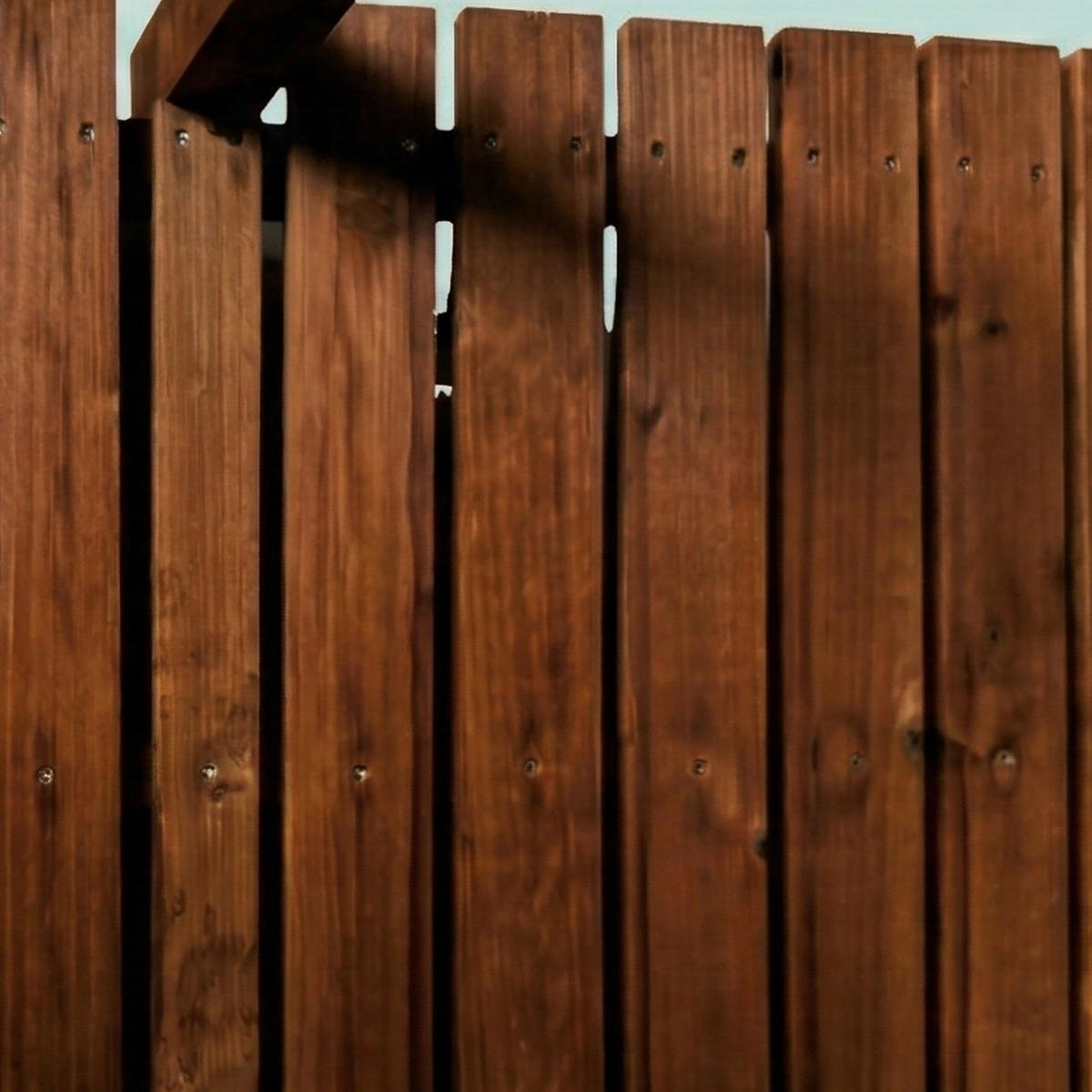 ZÁHRADNÝMOST - hnedá, drevo (72/185/58cm) - Relaxdays