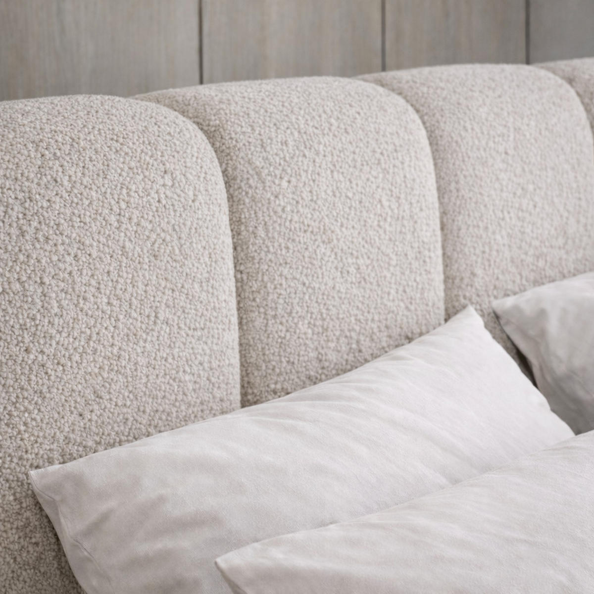 POLSTERBETT CLOUDY mit Bettkasten 180x200,Doppelbett,Lattenrost,Boxspringbett-Optik,ohne Matratze,Schlafzimmer-Beige - Beige, Holz (180/200cm) - Furnistar
