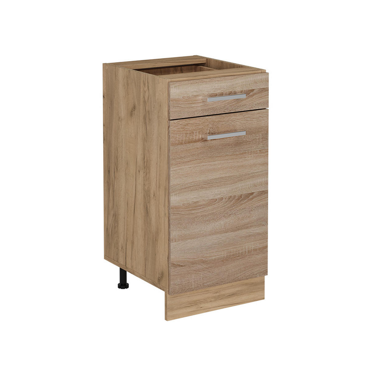 KÜCHENUNTERSCHRANK R-Line Sonoma 40 cm ohne Arbeitsplatte - Honigeiche/Eiche Wotan, Holzwerkstoff (40/81.6/46cm) - Vicco
