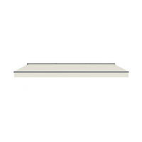 HALBKASSETTENMARKISE Fazzio Beige 5m x 3m motorisierte - Premium-Leinwand 320g/m² - Beige, Metall (500/270/300cm) - Cazeboo